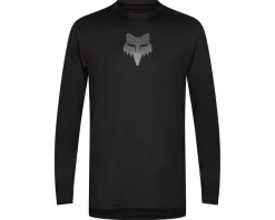 Fox Racing Ranger Fox Head Long Sleeve Jersey (Black) (S)