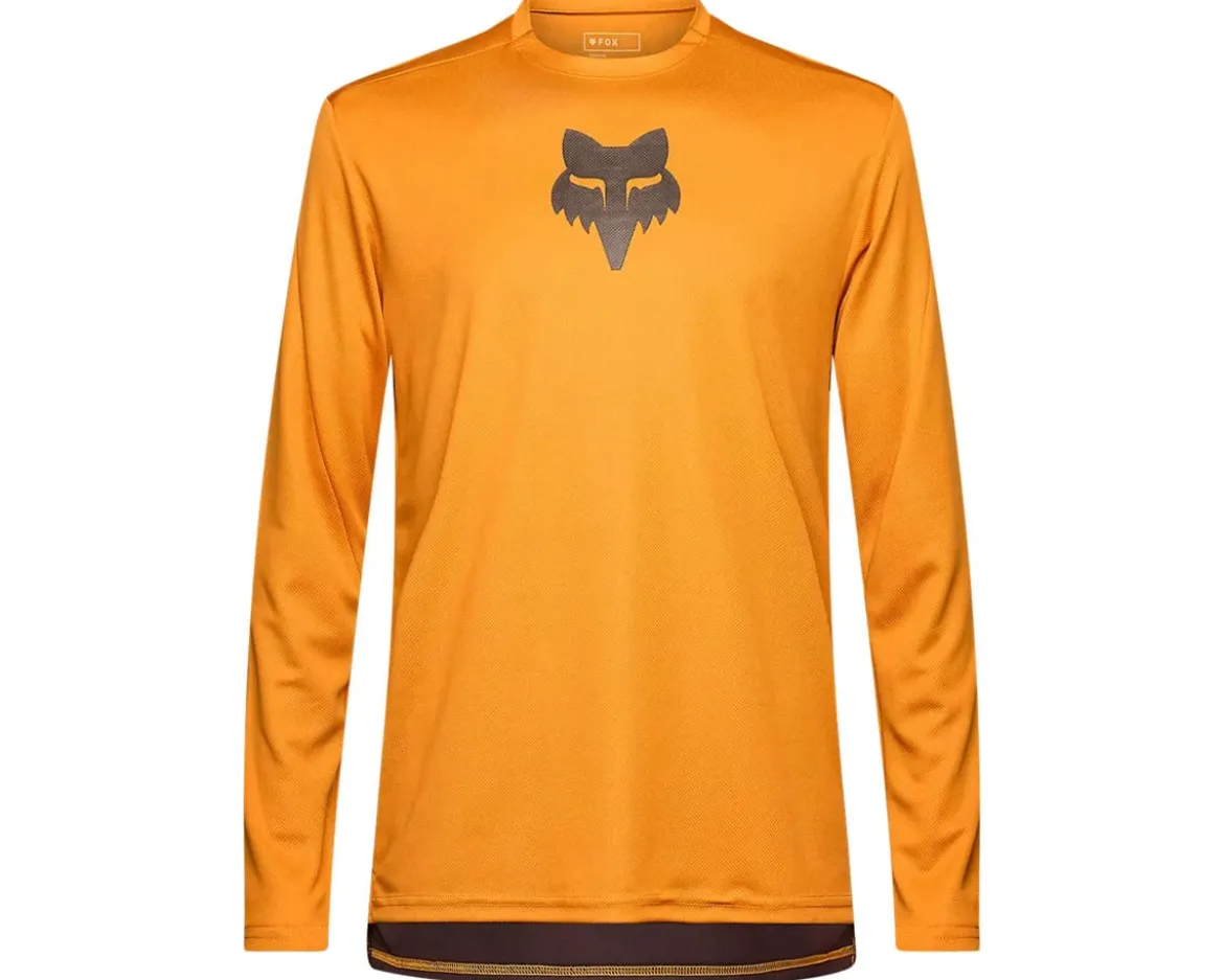 Fox Racing Ranger Fox Head Long Sleeve Jersey (Carmel Brown) (S)