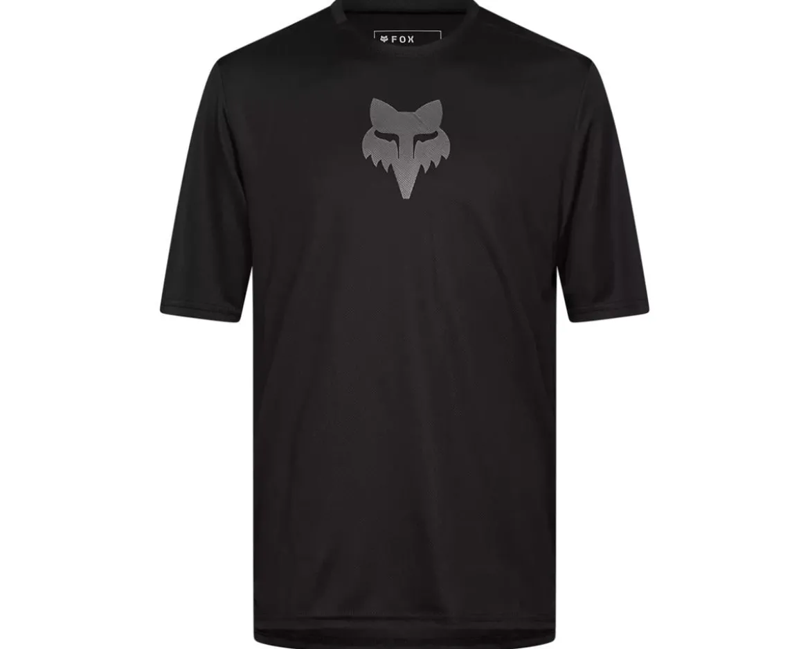 Fox Racing Ranger Fox Head Short Sleeve Jersey (Black) (S)