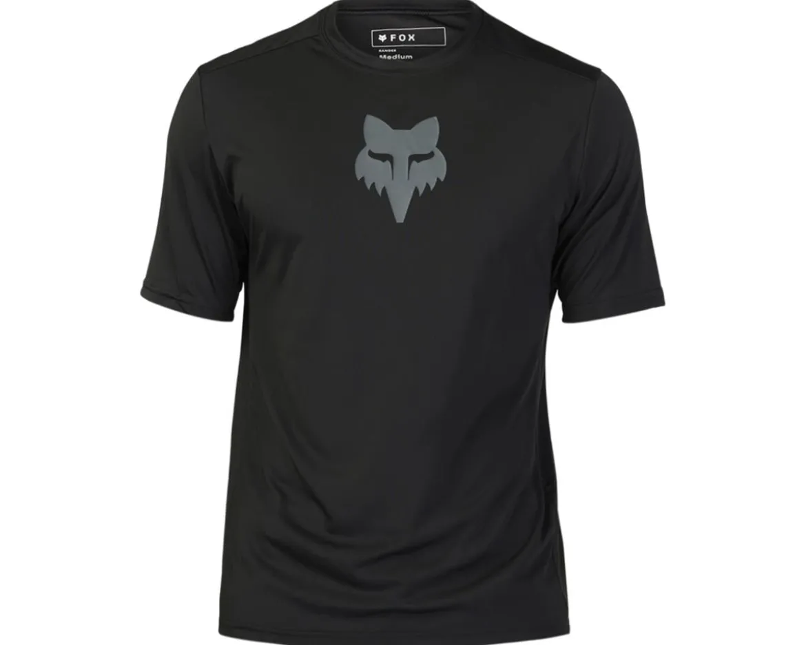 Fox Racing Ranger Lab Head Short Sleeve Jersey (Black) (S)
