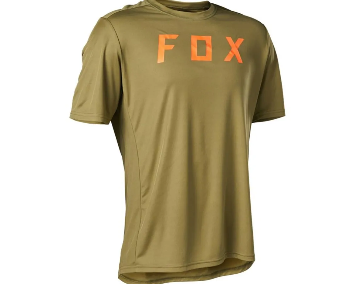 Fox Racing Ranger Moth Short Sleeve Jersey (Bark) (S)