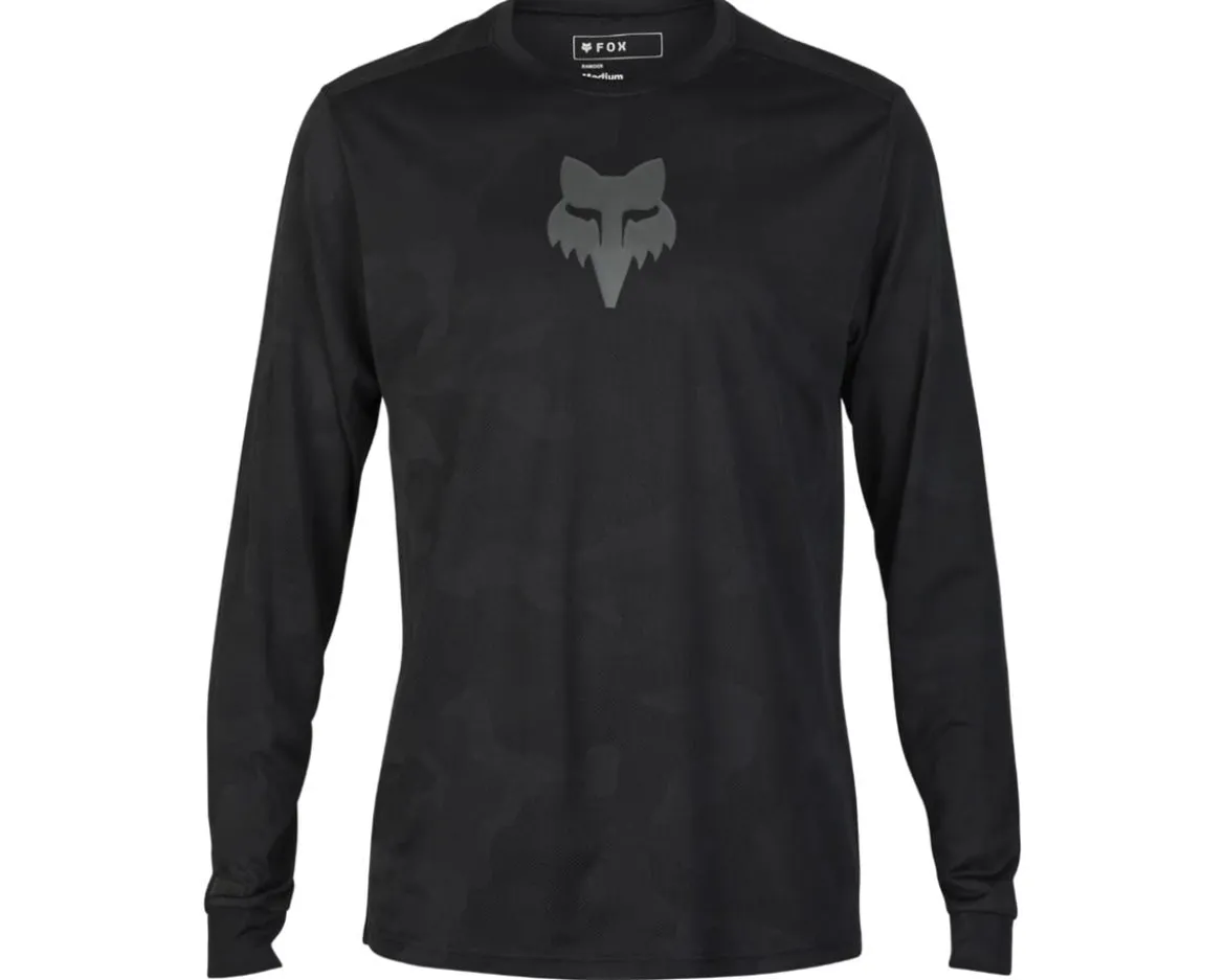 Fox Racing Ranger TruDri Long Sleeve Jersey (Black) (S)
