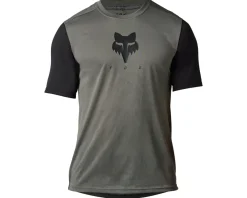 Fox Racing Ranger TruDri Short Sleeve Jersey (Pewter) (S)