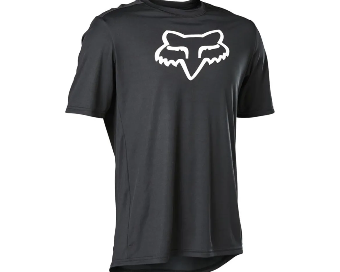 Fox Racing Ranger TruDri Short Sleeve Jersey (Black) (S)