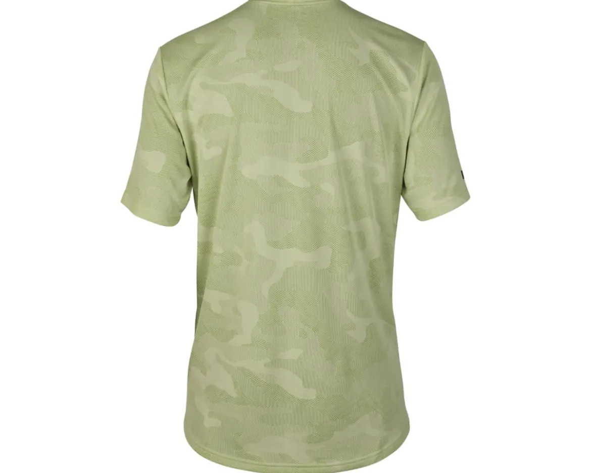 Fox Racing Ranger TruDri Short Sleeve Jersey (Cactus Green) (S)