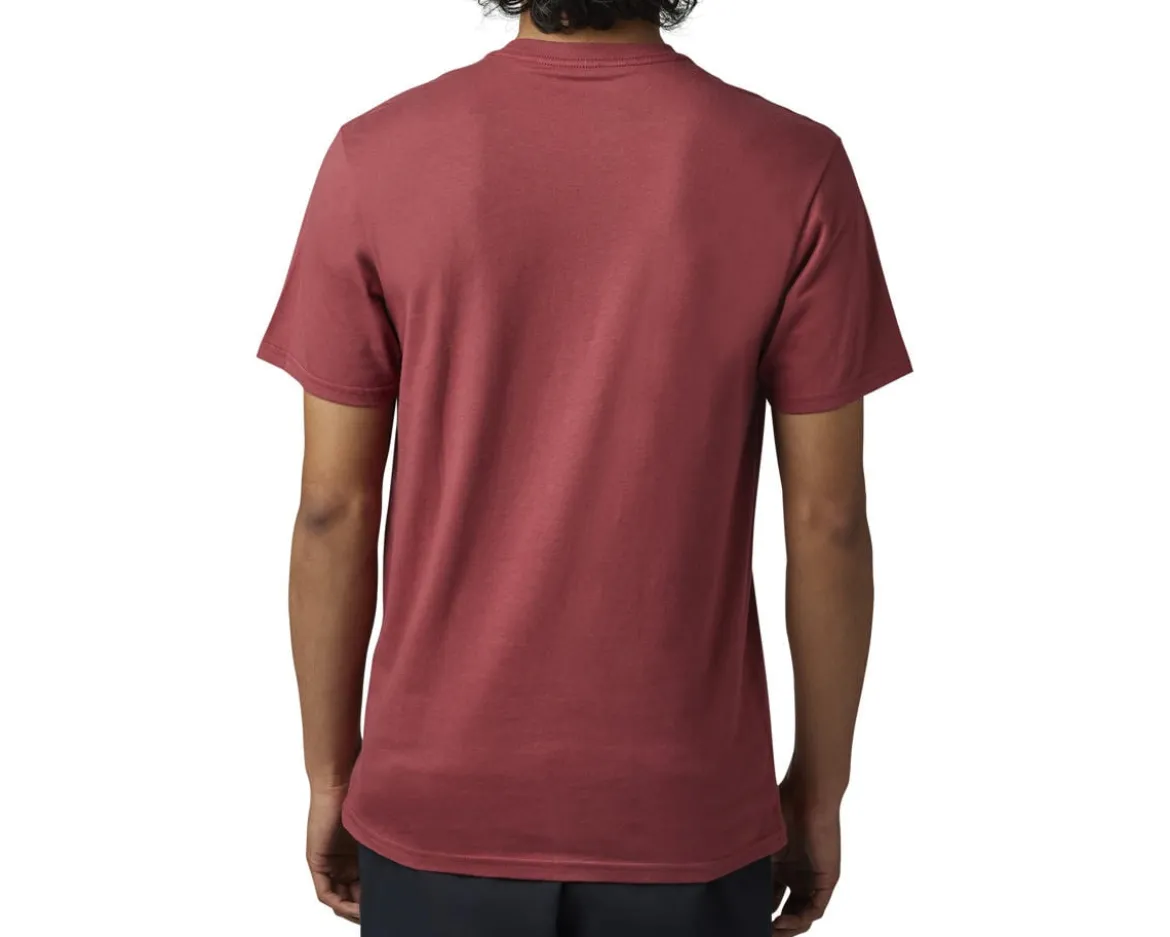 Fox Racing Track Beast Short Sleeve Premium Tee (Scarlet) (S)