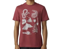 Fox Racing Track Beast Short Sleeve Premium Tee (Scarlet) (S)
