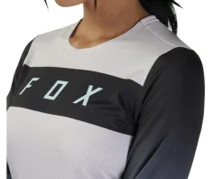 Fox Racing Women's Flexair Race Jersey (Vintage White) (M)