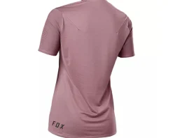 Fox Racing Women's Flexair Short Sleeve Jersey (Plum Perfect) (M)