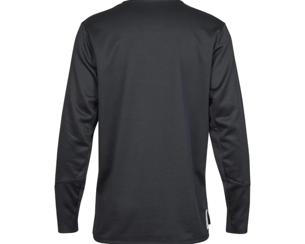 Fox Racing Youth Defend Long Sleeve Jersey (Black) (Youth S)