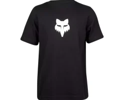 Fox Racing Youth Fox Legacy Short Sleeve Tee (Black) (Youth M)