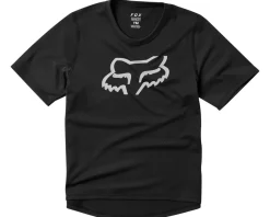 Fox Racing Youth Ranger Short Sleeve Jersey (Black) (Youth XL)