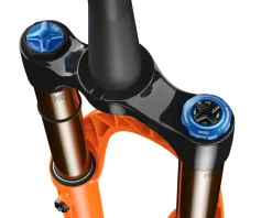 Fox Suspension 38 Factory Series Enduro Fork (Shiny Orange) (44mm Offset) (GRIP X 2 | Kabolt-X) (29