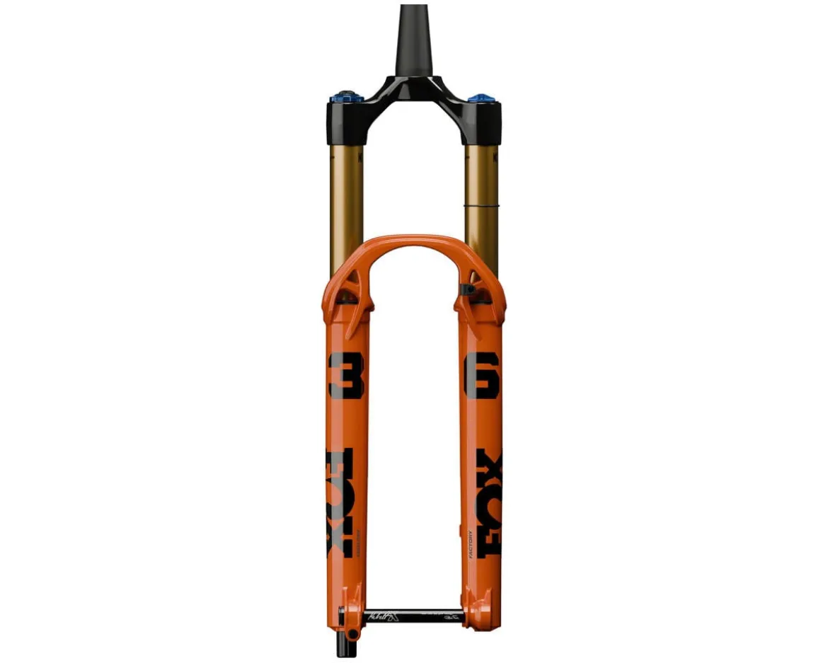 Fox Suspension 36 Factory Series All-Mountain Fork (Shiny Orange) (44mm Offset) (GRIP X 2 | Kabolt-X) (160mm) (15 x 110mm) (Tapered)