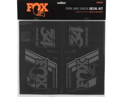 Fox Suspension Heritage Decal Kit for Forks & Shocks (Stealth) (All Models Except Step Casts)