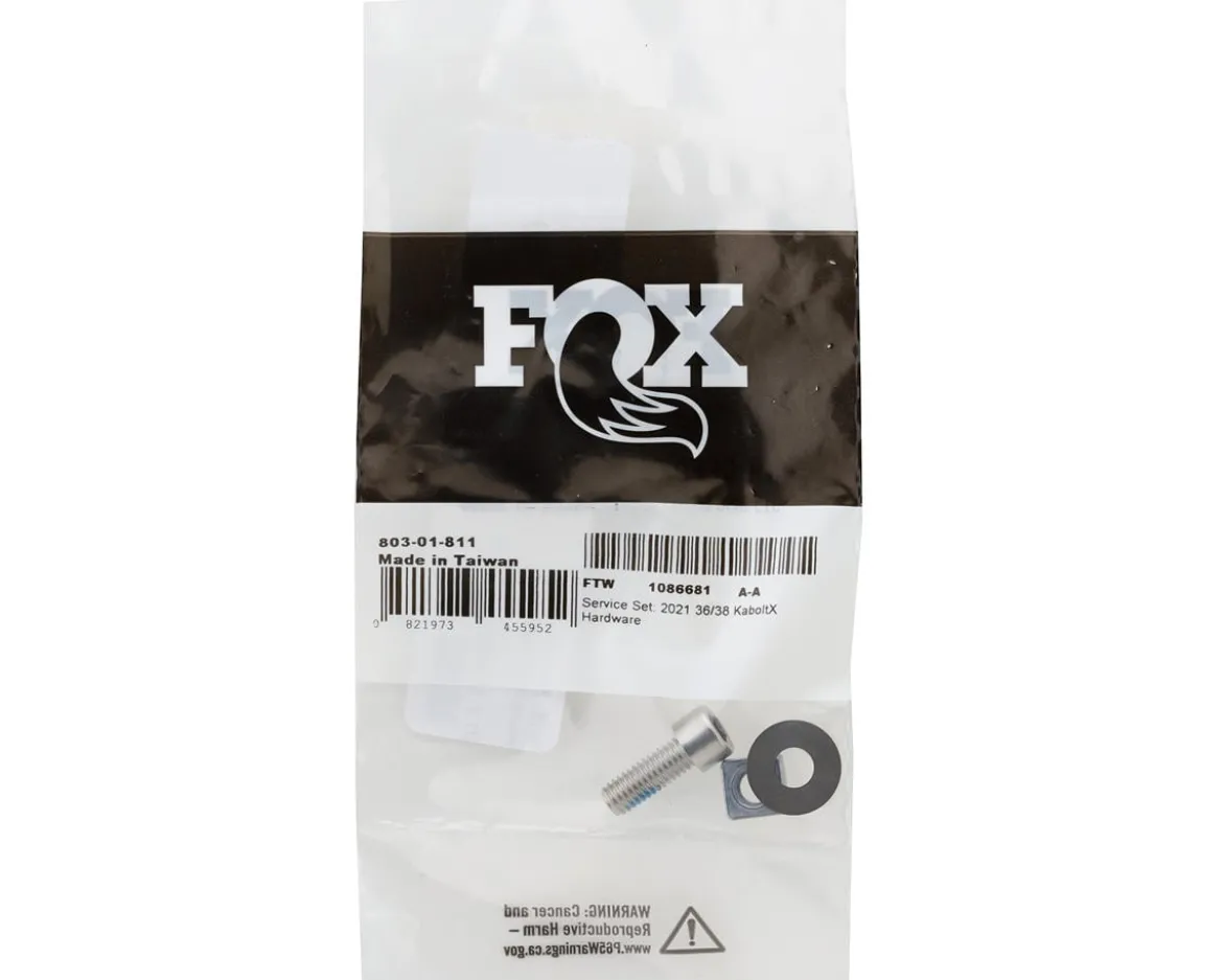 Fox Suspension Kabolt-X Thru Axle Hardware (For 36/38) (2021+)
