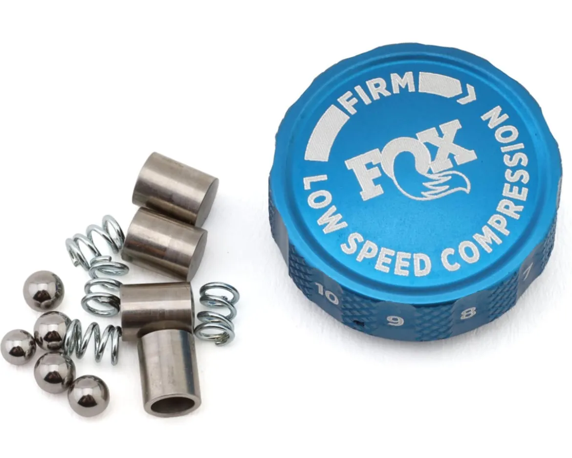 Fox Suspension Low Speed Compression Adjuster Assembly (Blue) (For Float X and DHX) (2022+)