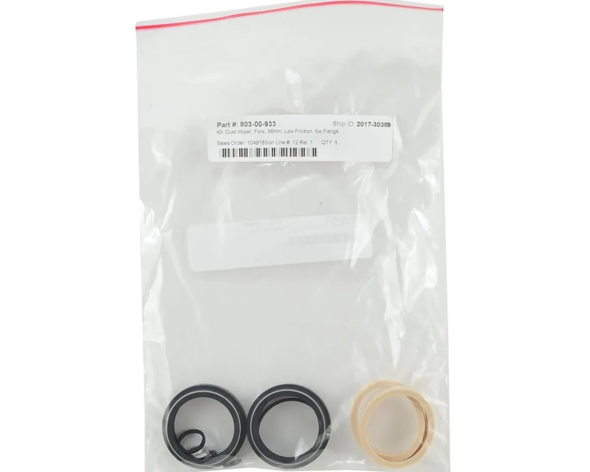 Fox Suspension 36mm Fork Low Friction Flangeless Dust Wiper Kit