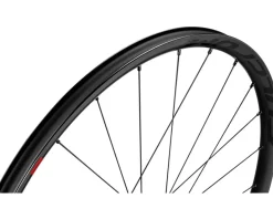 Fulcrum Rapid Red 5 Disc Brake Gravel Wheelset (Black) (Shimano HG 11/12) (12/15 x 100, 12 x 142mm) (700c) (Centerlock) (Tubeless)