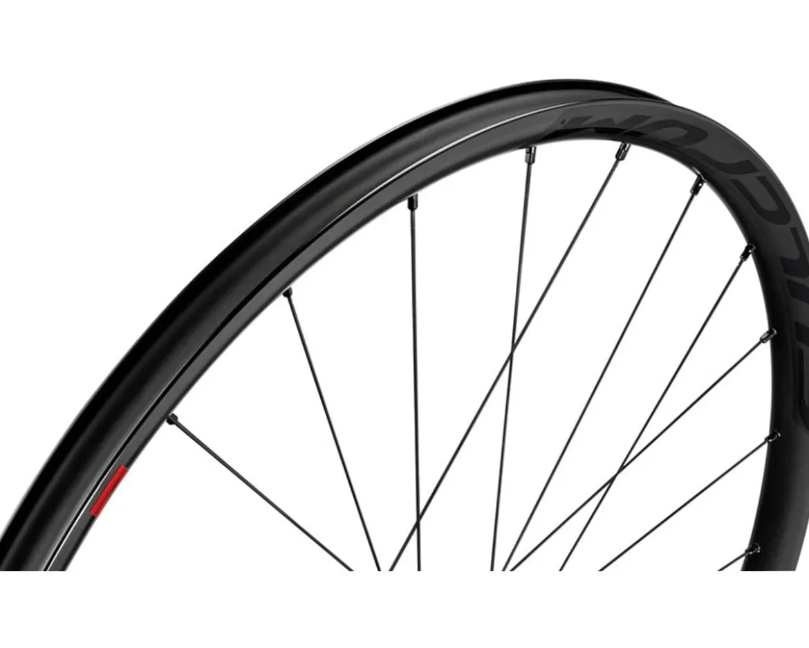 Fulcrum Rapid Red 5 Disc Brake Gravel Wheelset (Black) (Shimano HG 11/12) (12/15 x 100, 12 x 142mm) (700c) (Centerlock) (Tubeless)
