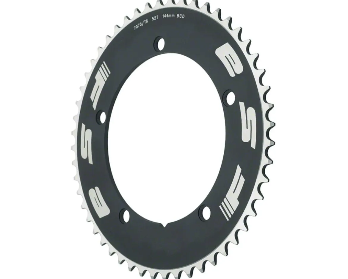 Full Speed Ahead 1/8" Pro Track Chainring (Black) (Single Speed) (144mm BCD) (Single) (50T)