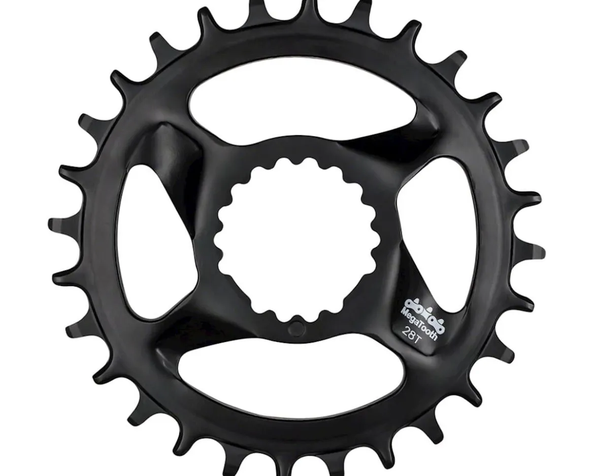 Full Speed Ahead Comet Direct Mount Megatooth Chainring (Black) (1 x 11 Speed) (Single) (28T) (0mm Offset)