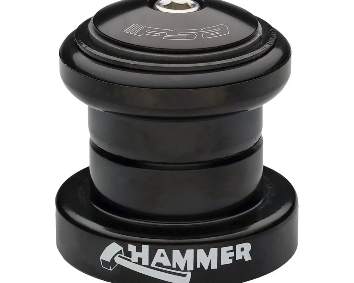 Full Speed Ahead Hammer Heavy Duty Threadless Headset (Black) (1-1/8") (EC34/28.6) (EC34/30)