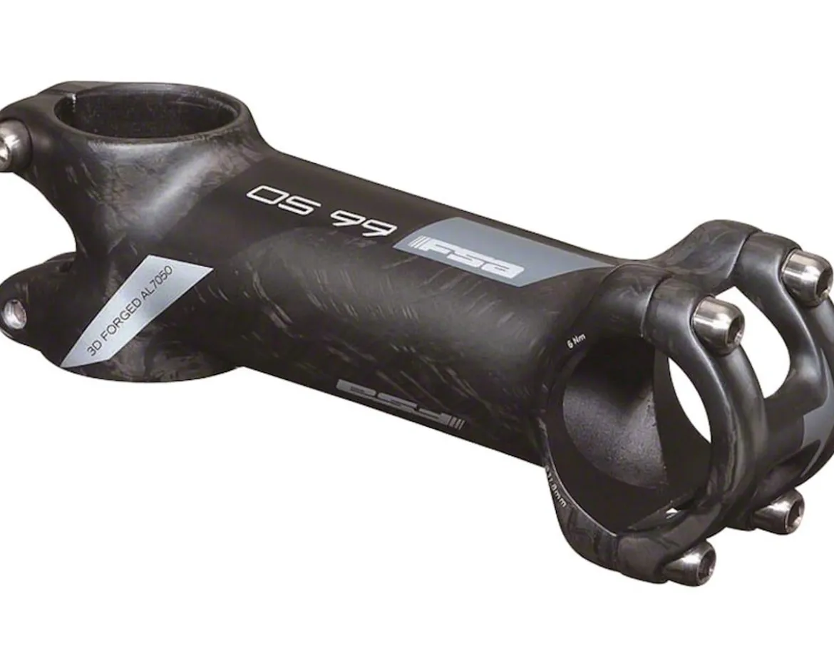 Full Speed Ahead K-Force Light Stem (Black) (Carbon) (31.8mm Clamp) (90mm) (6°)