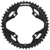 Full Speed Ahead Omega/Vero Pro Road Double Chainring (Black) (2 x 10/11 Speed) (Outer) (120mm BCD) (48T)