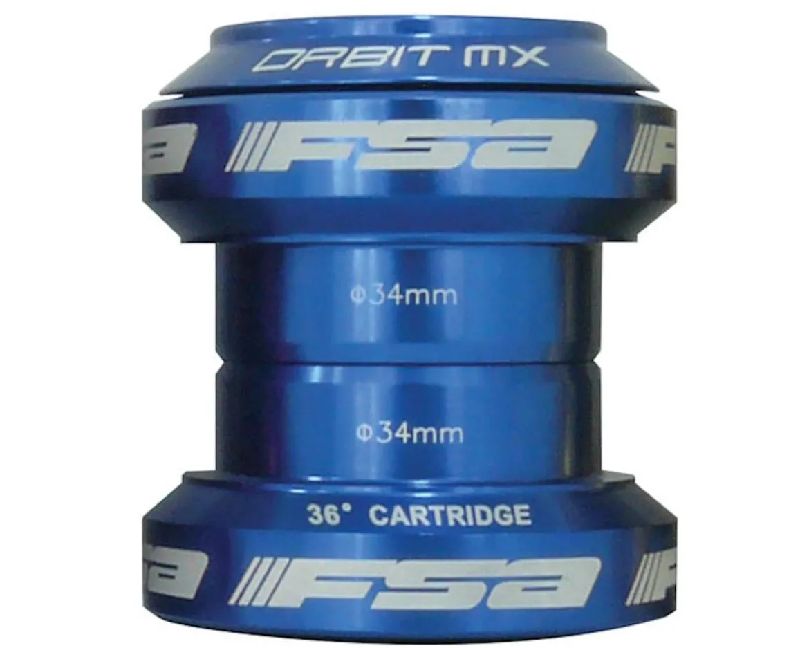 Full Speed Ahead Orbit MX Threadless Headset (Blue) (1-1/8") (EC34/28.6) (EC34/30)
