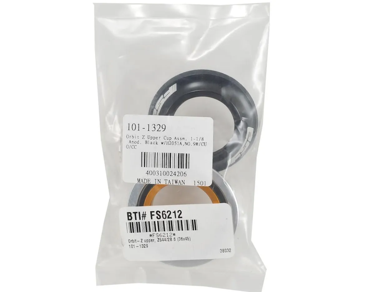 Full Speed Ahead Orbit-Z Zero Stack Upper (Black) (1-1/8") (ZS44/28.6)