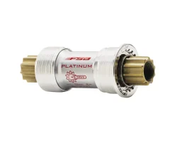 Full Speed Ahead Platinum ISIS Threaded Bottom Bracket (Silver) (BSA) (68mm) (108mm)