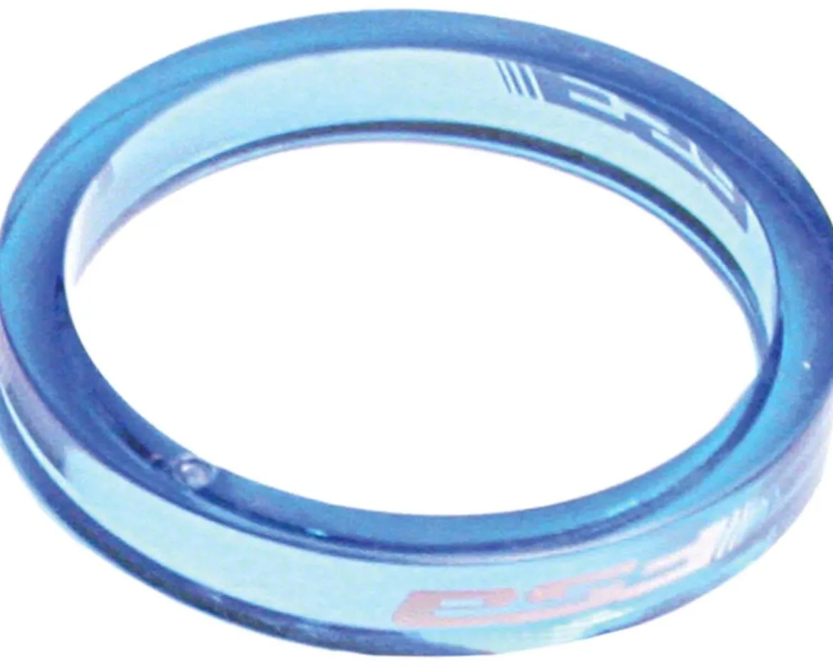 Full Speed Ahead PolyCarbonate Headset Spacers (Blue) (1-1/8") (10) (5mm)