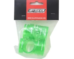 Full Speed Ahead PolyCarbonate Headset Spacers (Green) (1-1/8") (10) (10mm)