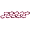 Full Speed Ahead PolyCarbonate Headset Spacers (Pink) (1-1/8") (10) (5mm)