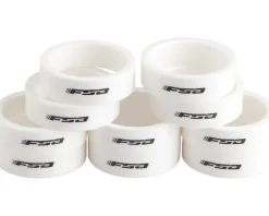 Full Speed Ahead PolyCarbonate Headset Spacers (White) (1-1/8") (10) (10mm)