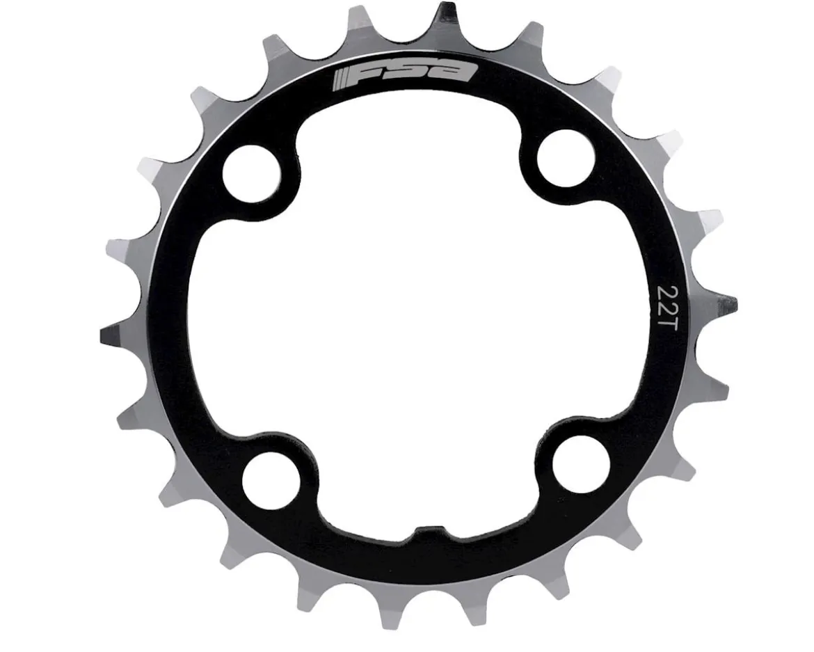 Full Speed Ahead Pro ATB Chainrings (Black/Silver) (3 x 9 Speed) (Inner) (64mm BCD) (22T)
