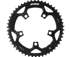 Full Speed Ahead Pro Road Chainrings (Black/Silver) (2 x 10/11 Speed) (Outer) (110mm BCD) (50T)
