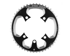 Full Speed Ahead SLK ABS Super Road Chainring (Black) (2 x 10/11 Speed) (Outer) (50T) (110mm FSA ABS BCD)