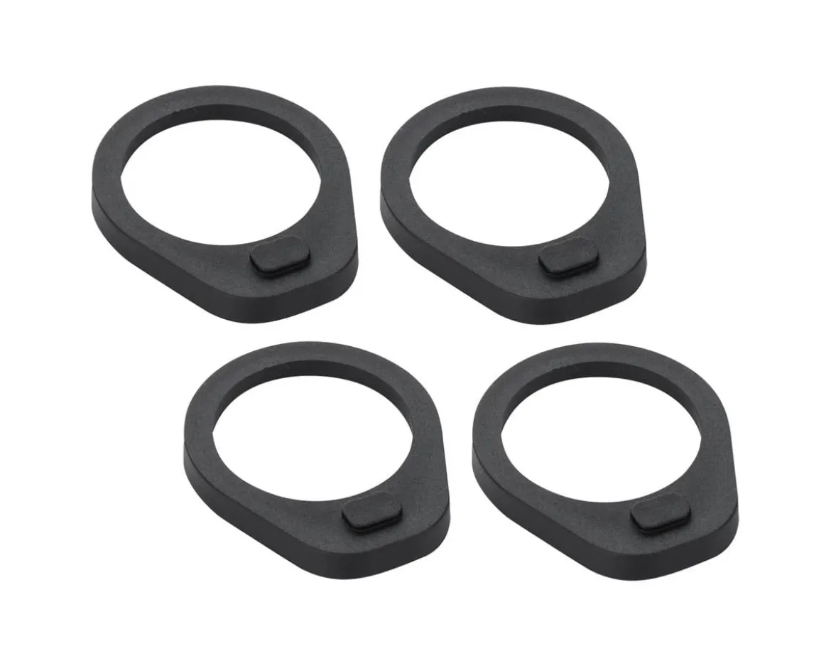 Full Speed Ahead SL-K SCR Stem Spacer (Black) (1-1/8") (4 Pack)