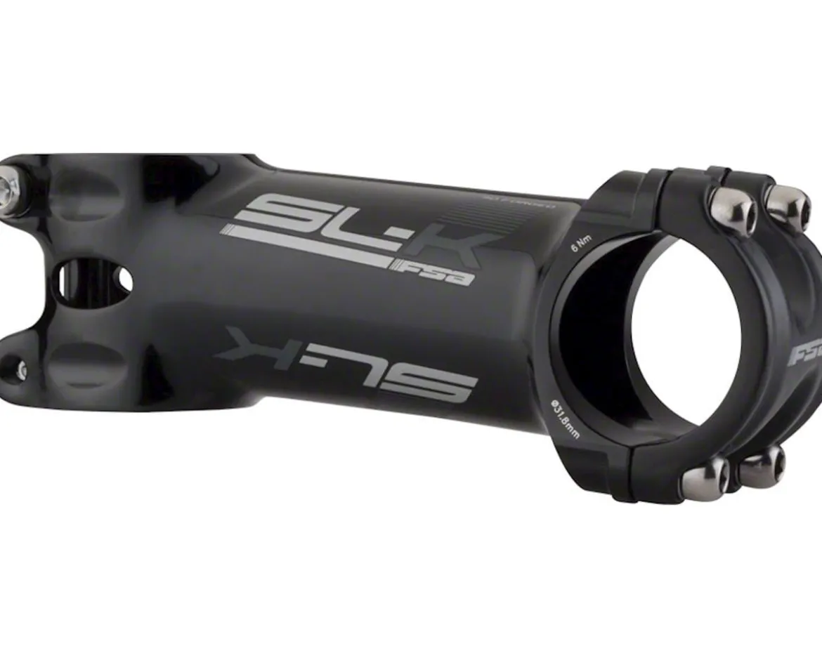 Full Speed Ahead SL-K Stem (Black Graphic) (31.8mm Clamp) (90mm) (6°)