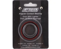 Full Speed Ahead Super Light Angular Cartridge Bearing (Red) (Orbit CE/No.8) (45 x 45) (1-1/8