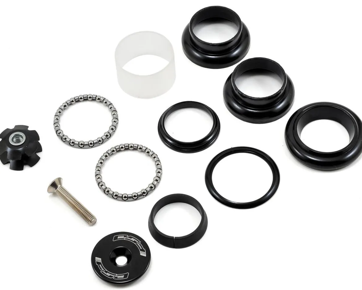 Full Speed Ahead TH-855Threadless Caged Bearing Headset (Black) (1-1/8") (EC34/28.6) (EC34/30)
