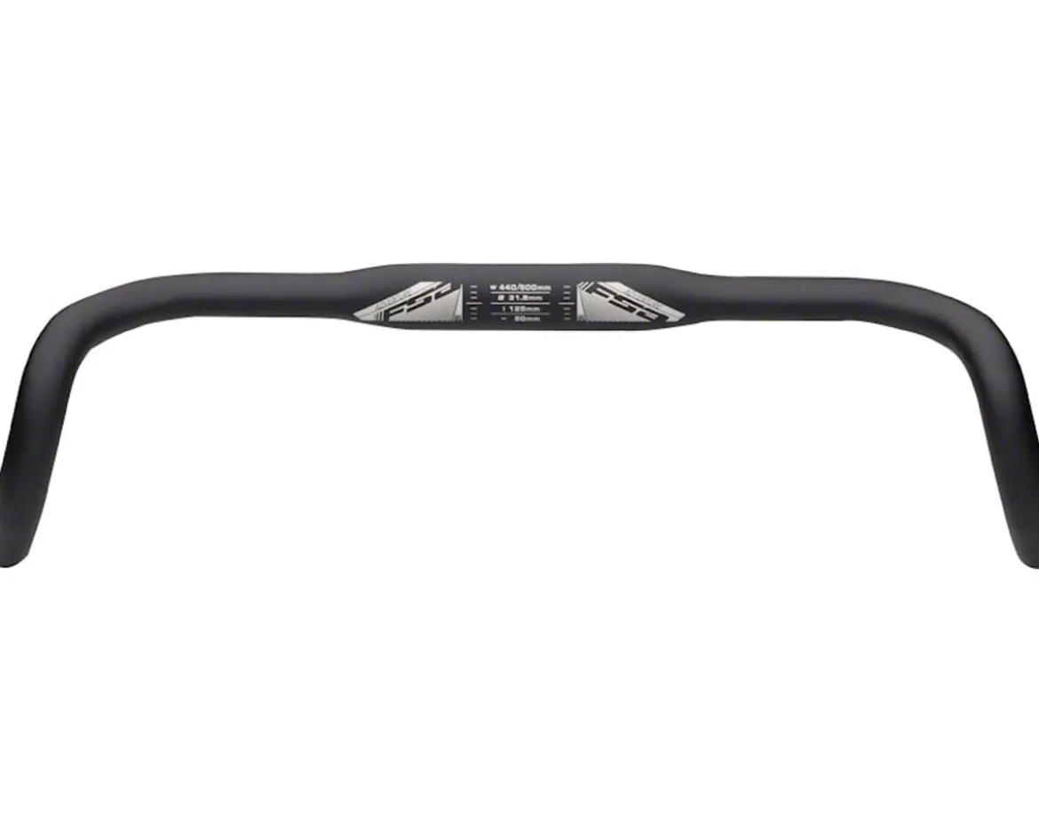 Full Speed Ahead Adventure Compact Alloy Handlebar Black) (31.8mm) (44cm)