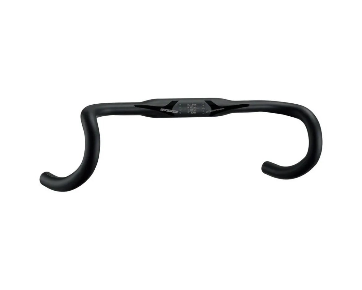 Full Speed Ahead Gossamer Compact Drop Handlebar (Black) (40cm)