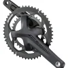 Full Speed Ahead Omega Road Crankset (Black) (175mm) (50/34T) (2 x 11 Speed) (MegaExo 19)