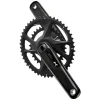 Full Speed Ahead SL-K 2x Modular Carbon Crankset (Black) (For Shimano HG+ 12-Speed) (165mm) (53/39T) (30mm 386EVO Spindle)