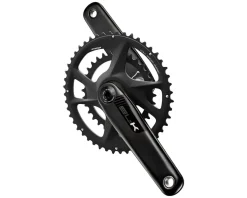 Full Speed Ahead SL-K 2x Modular Carbon Crankset (Black) (For Shimano HG+ 12-Speed) (165mm) (53/39T) (30mm 386EVO Spindle)