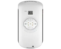 Garmin Edge Explore 2 GPS Cycling Computer Power Mount Bundle (White)