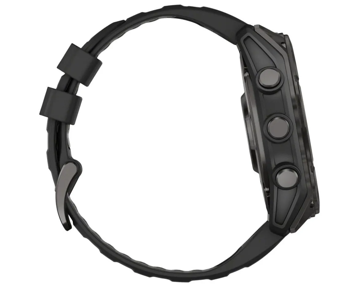 Garmin fenix 8 AMOLED Watch (Carbon Grey DLC Titanium) (51mm)